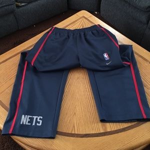 New York Brooklyn Nets Throwback Warmup Pants